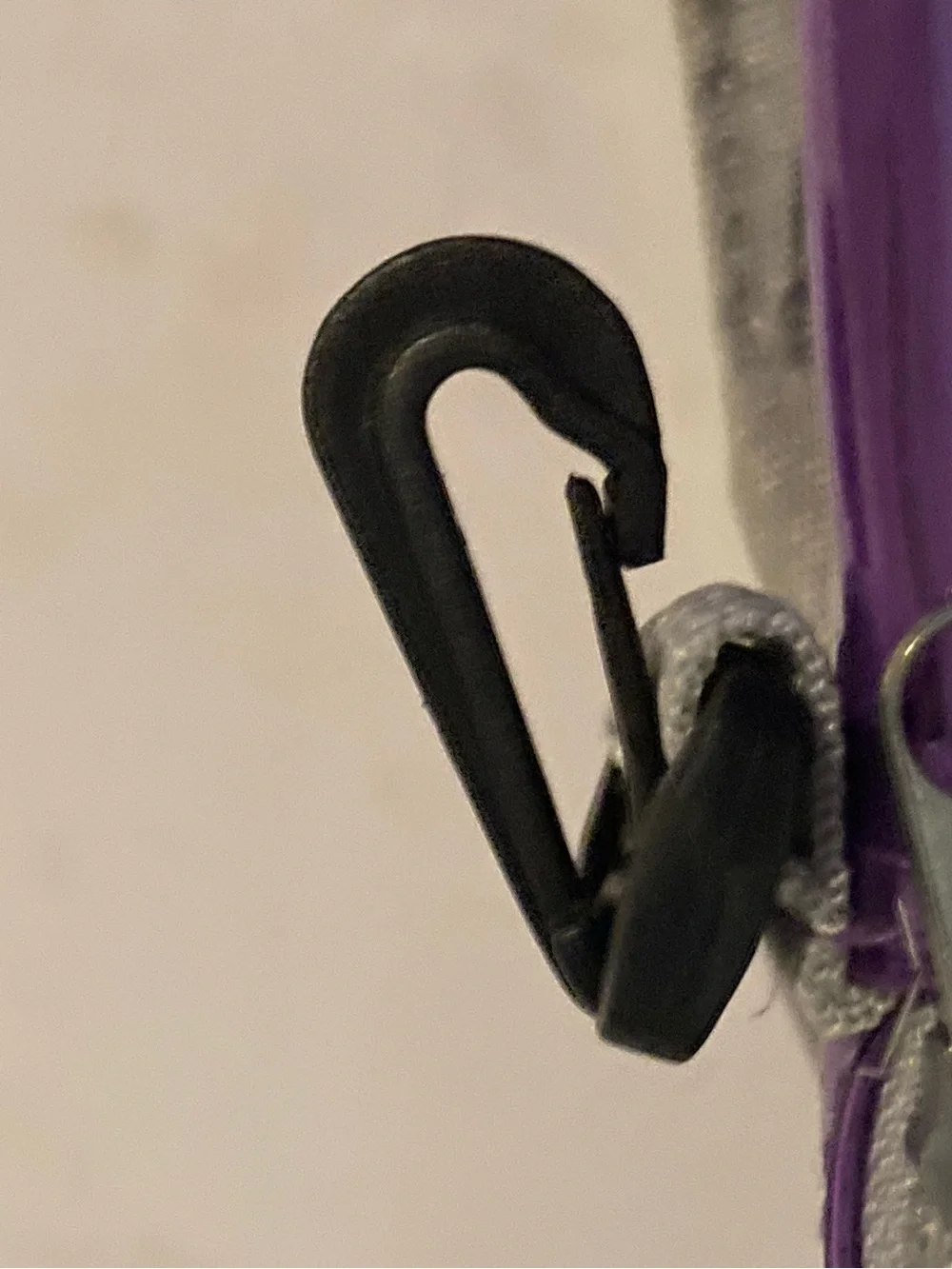 Vintage Purple Vinyl Transparent Backpack